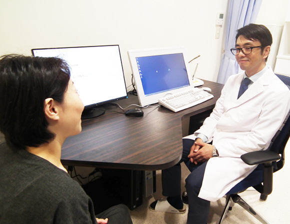 おなか・おしりの 専門的な診療・検査を行います。