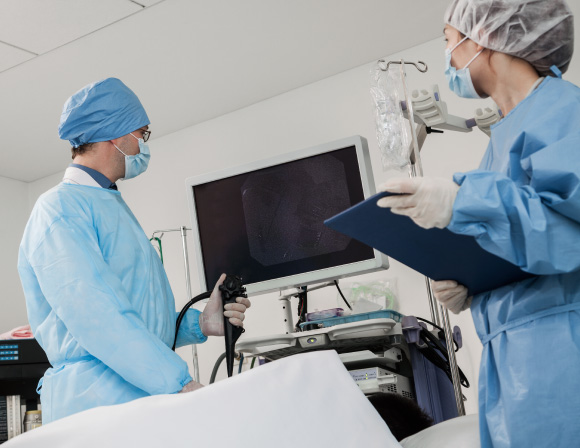 「検査して終わり」ではありません。 その後の治療計画も大切にしています。